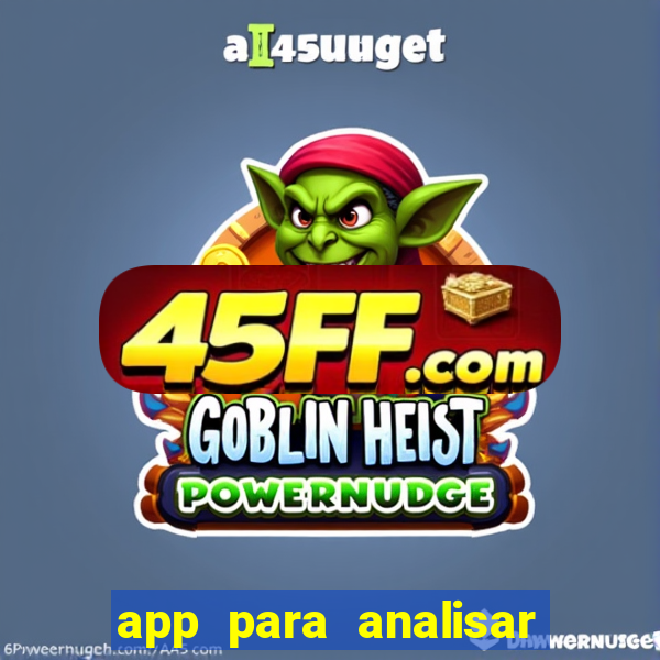 app para analisar jogos de futebol